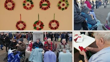Remembrance Day at Overdene House